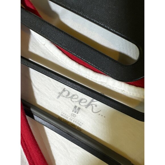 Peek "Love This Land" White T-Shirt, USA, Size 8, NWT - Picture 2 of 4